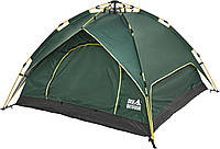 Кемпинговая автоматическая палатка-трансформер Палатка Skif Outdoor Adventure Auto II Green 200x200 см