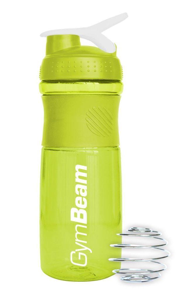 GymBeam Shaker SportMixer FlipTop Green White 760 ml