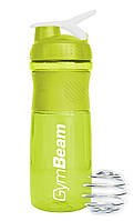 GymBeam Shaker SportMixer FlipTop Green White 760 ml