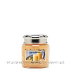 Аромасвічка Village Candle Персикова білині (час горіння до 25 годин)