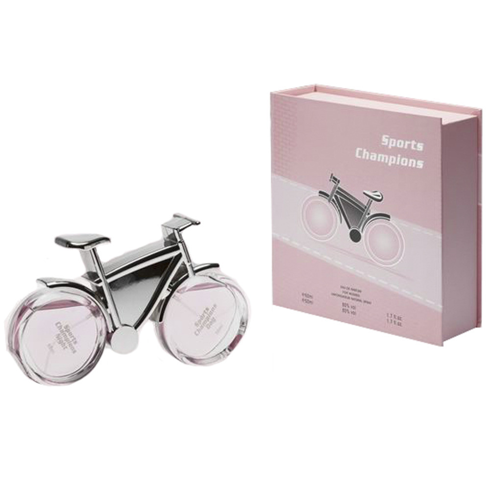 Sports Champions Pink EDP 100 мл (50мл+50мл) Woman (жіночі парфуми у вигляді велосипеда) Тівертон 81003C