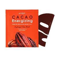 Маска для лица гидрогелевая тонизирующа с экстрактом какао PETITFEE Cacao Energizing Hydrogel Face Mask, 32 гр