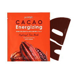 Маска для обличчя гідрогелева тонізуюча з екстрактом какао PETITFEE Cacao Energizing Hydrogel Face Mask, 32 гр