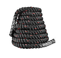 Канат тренировочный 4FIZJO Battle Rope 15 м для кроссфита 4FJ0242