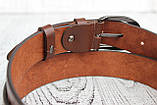Louis Vuitton ремінь жіночий коричневий, фото 3