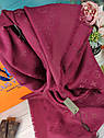 Хустка палантин шарф Louis Vuitton Луї Вітон бордо, фото 3