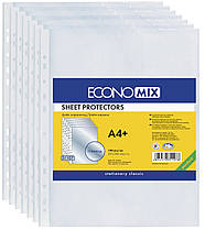 Файл глянцевий Economix A4+ 40 мкм 100 шт Е31107