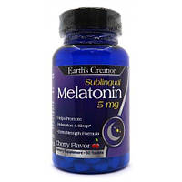 Earth's Creation Melatonin 5 mg (Sublingual) 60 tab Cherry