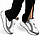 Кросівки шкіряні 37-й розмір Woman's heel жіночі на шнурівці сірі, фото 2