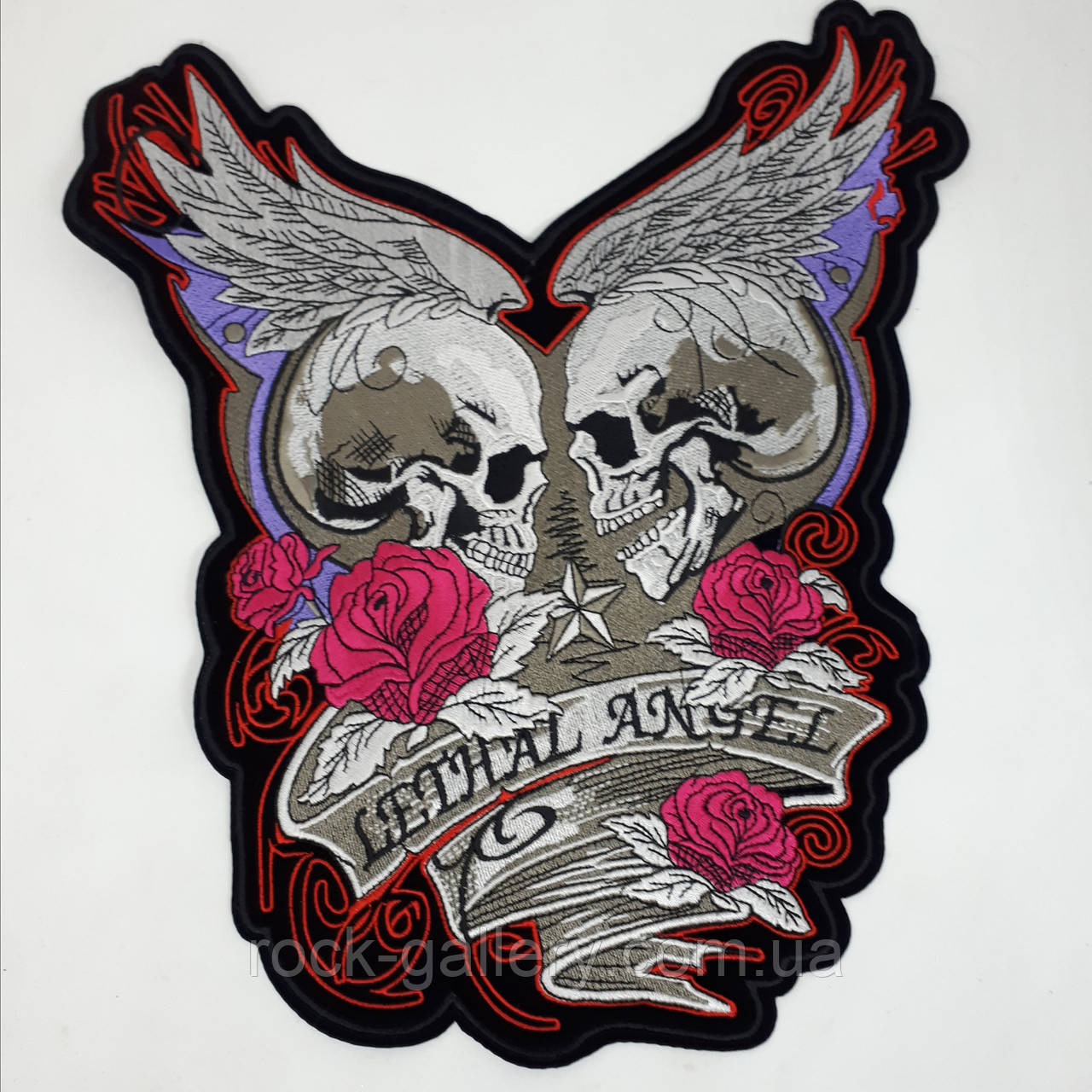 Нашивка наспина вишивана ".Angel " 30 см x 26 см, фото 1