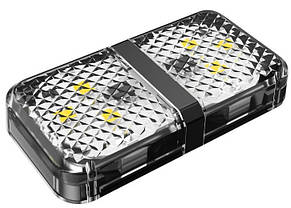 Підсвічування LED відкритої двері автомобіля BASEUS CRFZD-01 2 шт., чорна, фото 3