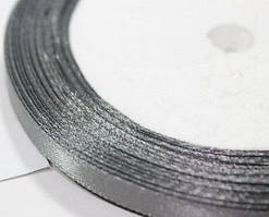 Стрічка атласна 0,6 см/23м (180) Графіт