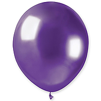 Латексный шарик Gemar 5"(13 см)/ 097 Shiny Purple Хром фиолетовый