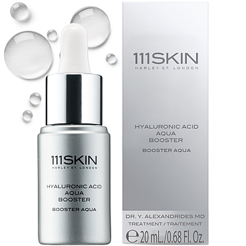 Зволожуюча сироватка-бустер з гіалуроновою кислотою 111SKIN Hyaluronic Acid Aqua Booster 20 мл