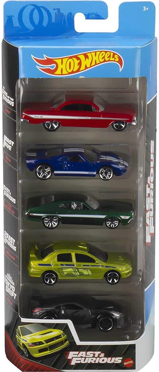 Hot Wheels Fast & Furious ミニカーセット Подарочный набор автомобилей Hot Wheels Fast and Furious 1806