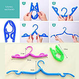 Вішалка складається пластикова, фото 4