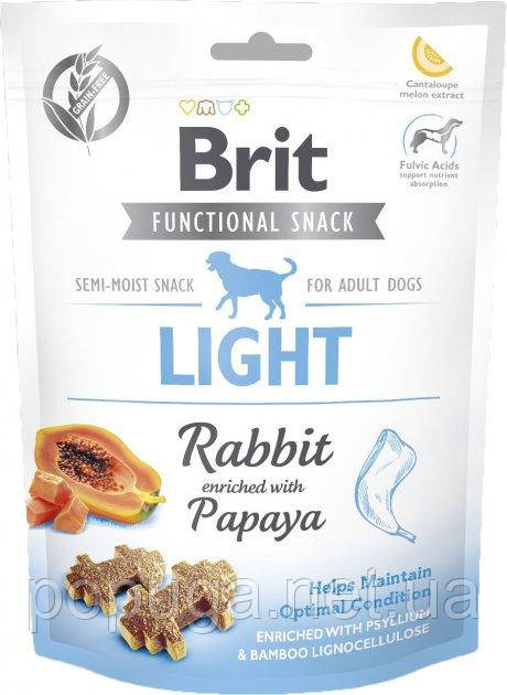 Ласощі для собак Brit Functional Snack Light 150 г (для контролю ваги)