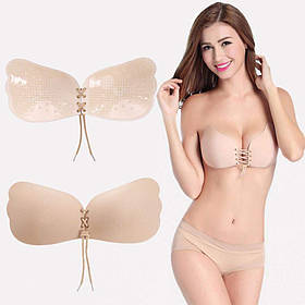 Бюстгальтер-невидимка Fly Bra з ефектом Push Up Чорний