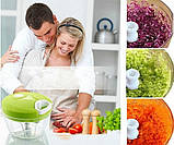 Ручний кухонний подрібнювач Multifunctional High Speedy Chopper, фото 3