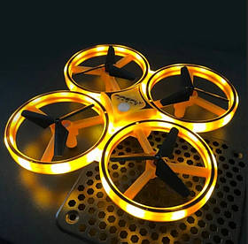 Квадрокоптер Dowellin Gravity з керуванням жестами руки та підсвічуванням, літаючий дрон