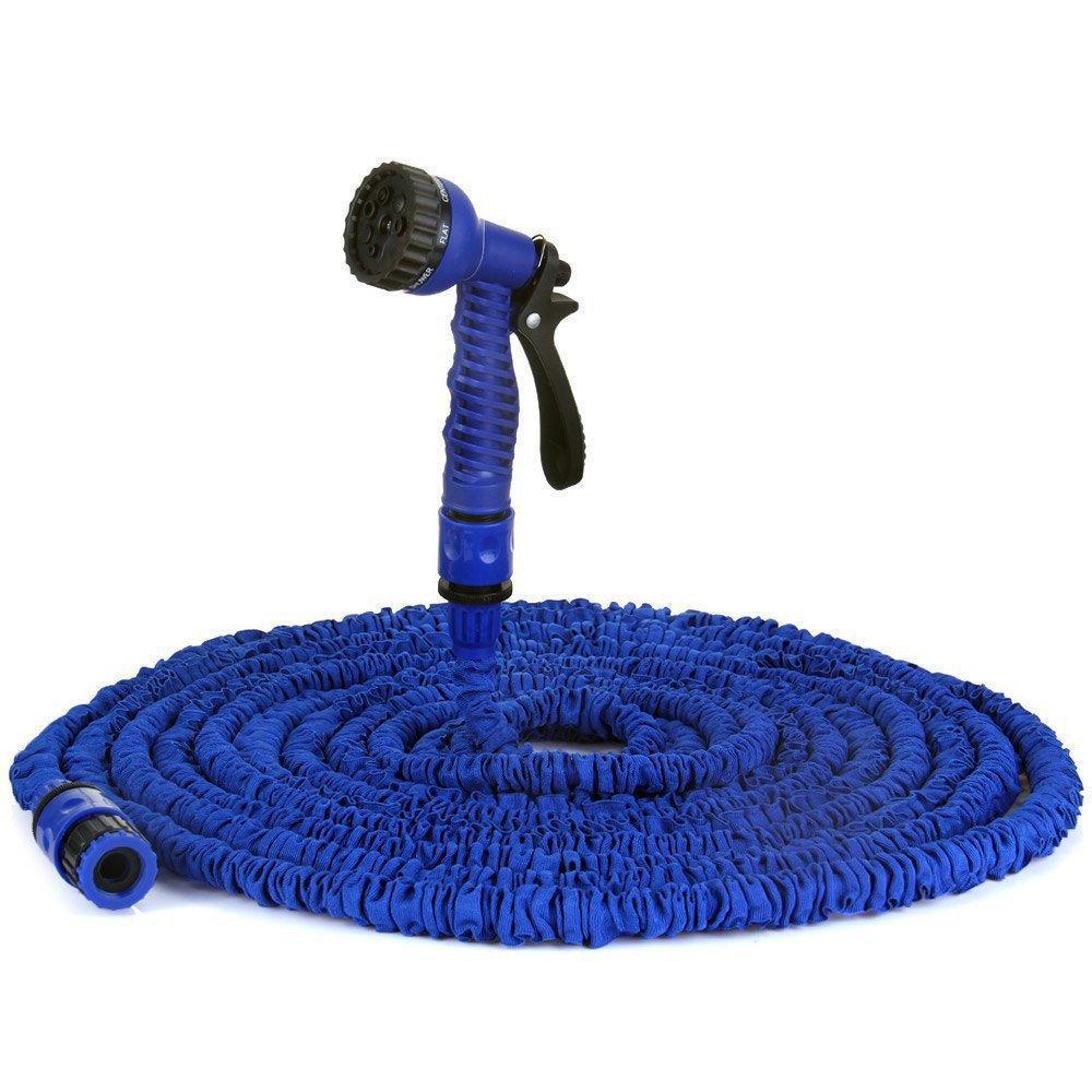 Шланг садовий поливковий X-hose 75 метрів, Шланг з Водорозпильником, Синій! Best, фото 1