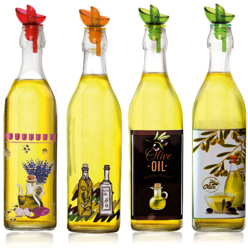 701-10 Пляшка для олії та оцту мікс 1л Прованс