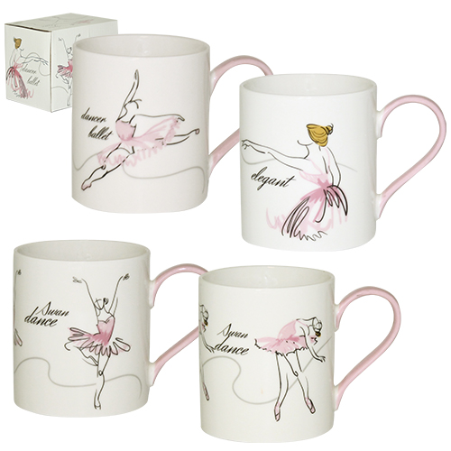 040-02-100 Чашка в подар. упаковці Балерина 380мл