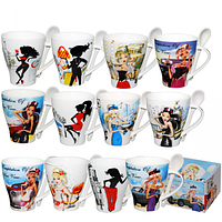 2063 Чашка 340мл Красуня