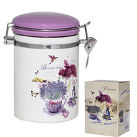 629-6 Ємність для сипучих продуктів, 0,75 л. 'Прованс' (d-9,5 см, h-11 см)