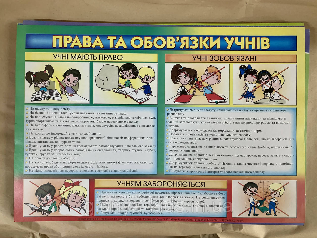 Плакат Абетка