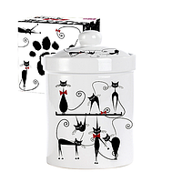 6922-12 Ємність для сипучих продуктів 700мл 'Чорна кішка' (24)