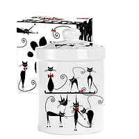 6923-12 Ємність для сипучих продуктів 990мл 'Чорна кішка'