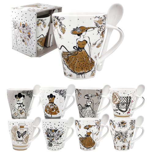 2063-16 Чашка Кокетка 340мл