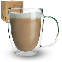 201-3 Чашка з подвійною стінкою конус 320мл Kronos