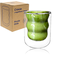 201-22 Склянку з подвійною стінкою 250мл Пікола Онда