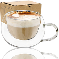 201-20 Чашка з подвійною стінкою 300мл Ампио