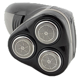 Електробритва Gemei GM 7300 - Бритва акумуляторна роторна з тримером, фото 4