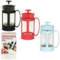 9103 Заварювальний чайник з поршнем 600мл