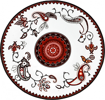 30002-1465 Тарілка 9 Орнамент