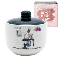 700-03-10 Цукорниця з ложкою 520мл 'Гурман' (48)