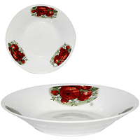 3082 Тарілка суп 8 '802 червона Троянда