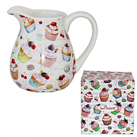 2234-9 Глечик 'Десерт' (про-м-1л, h-14см)