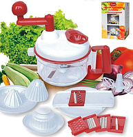 02 A962 Ручної кухонний комбайн з аксесуарами