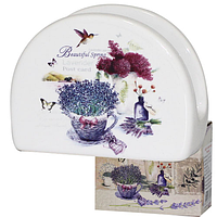 3662-6 підставка для серветок 'Прованс' (довжина-10 см, h-8 см)