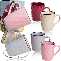 021-04-11 Набір 4 чашки на стійці Межі 350мл