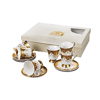 030-12-90 Сервіз кавовий Золота соната 12пр. 90мл