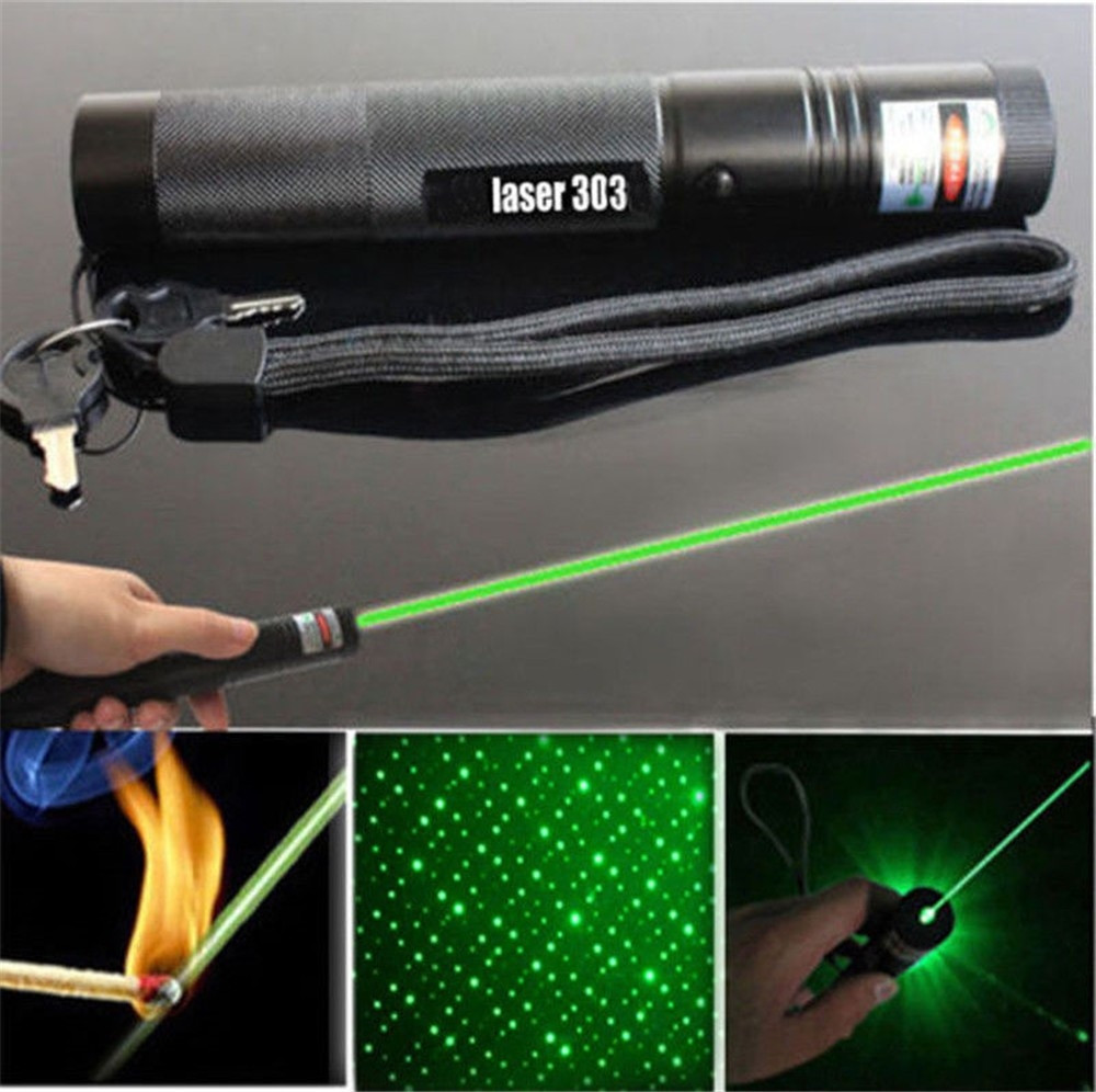 Потужна зелена лазерна указка Green Laser 303