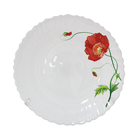 30070-1067 Тарілка 7,5' Червоний мак