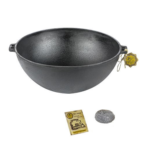 Казан чавунний узбецький WOK 12 літрів Maysternya