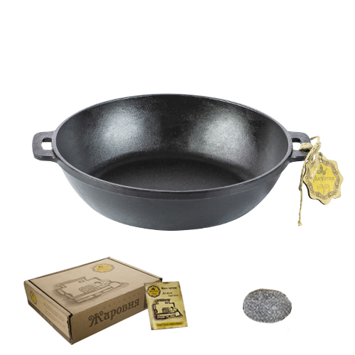Жаровня чавунна 26*6 см Maysternya